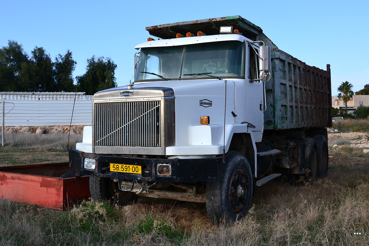 Израиль, № 58-591-00 — Autocar (общая модель)