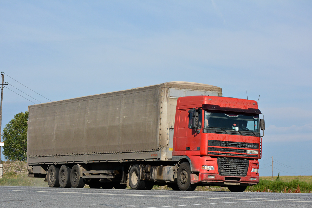 Жамбылская область, № 613 LBA 08 — DAF XF95 FT