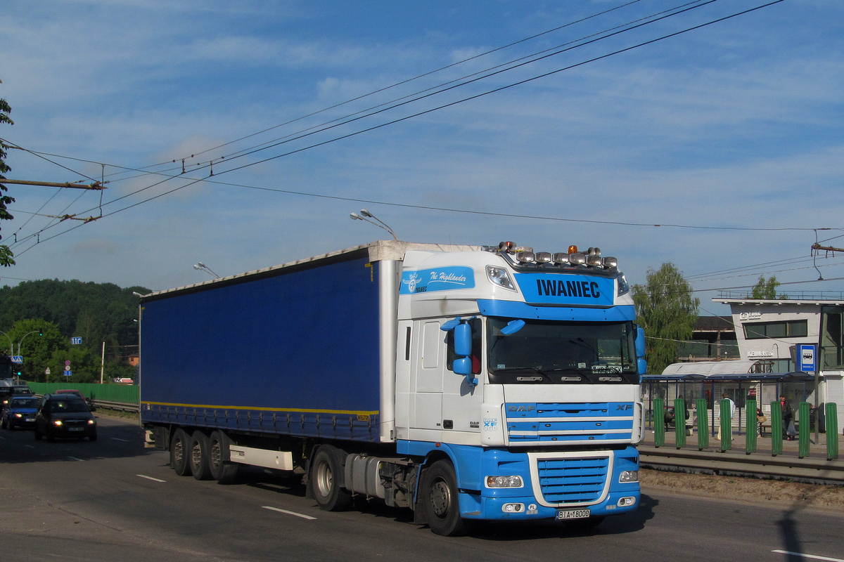 Польша, № BIA 18000 — DAF XF105 FT