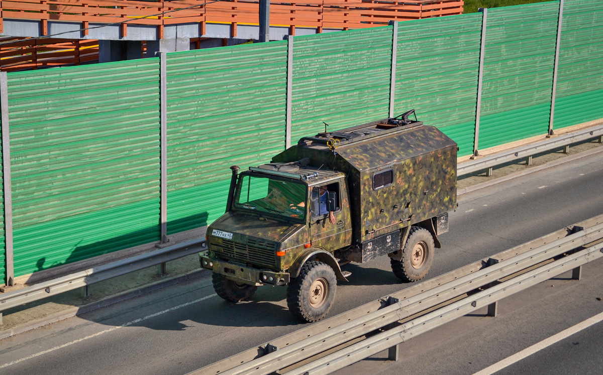 Калужская область, № М 777 НХ 40 — Mercedes-Benz Unimog (общ.м)