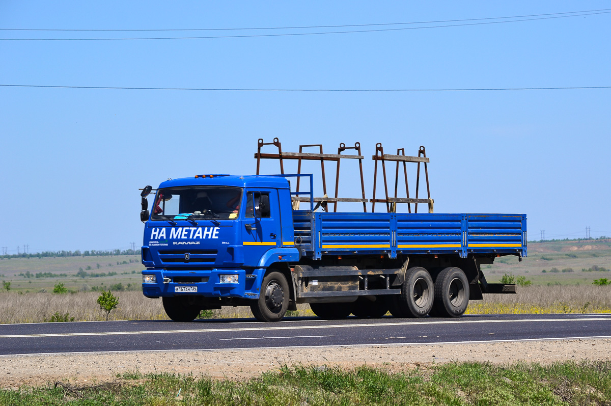 Волгоградская область, № В 167 АН 134 — КамАЗ-65117-32