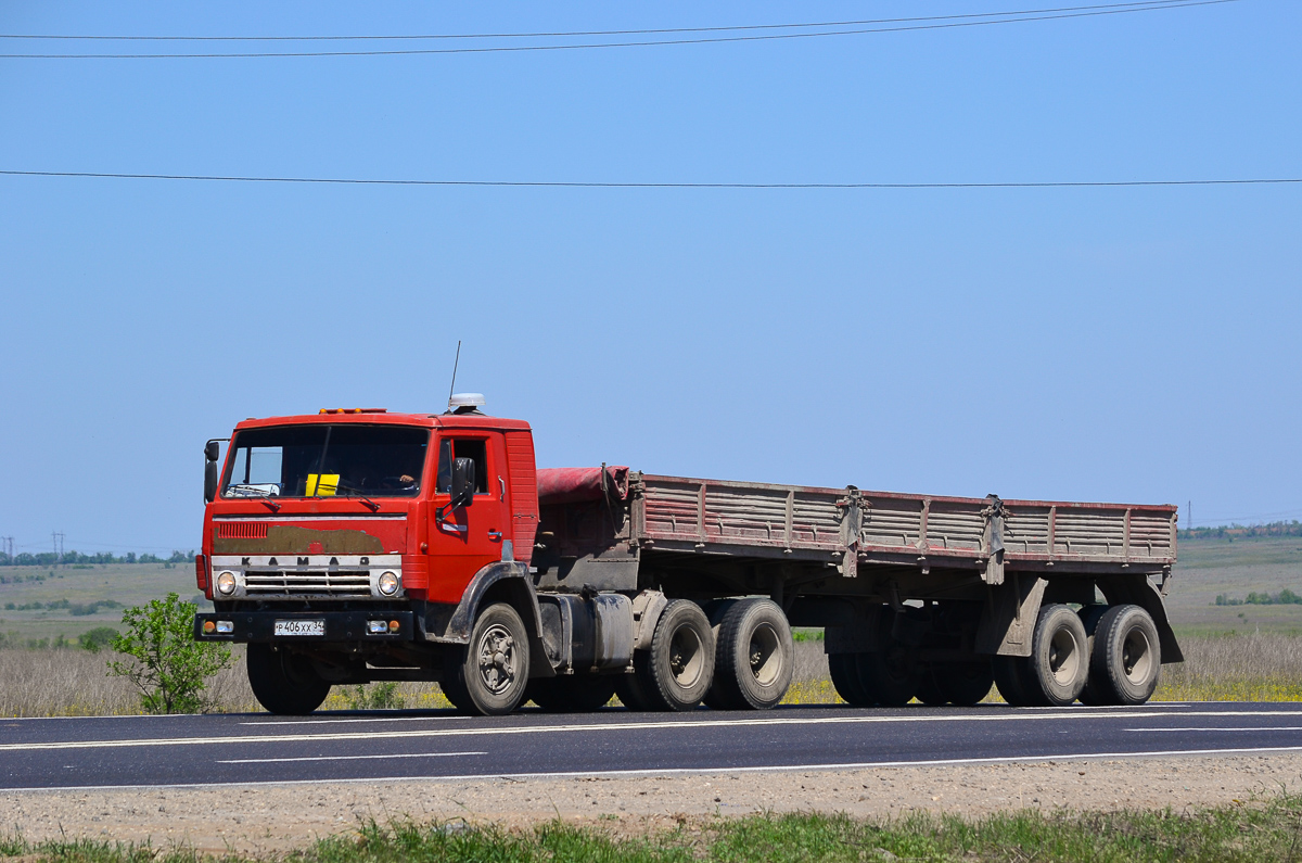 Волгоградская область, № Р 406 ХХ 34 — КамАЗ-5410