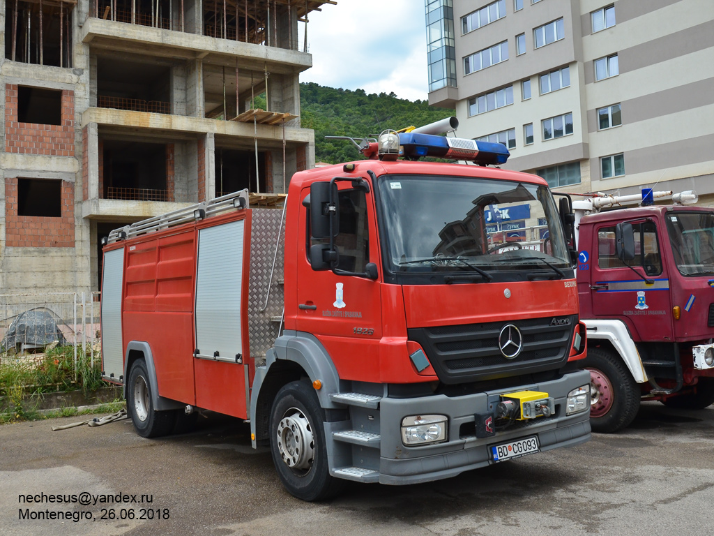 Черногория, № BD CG093 — Mercedes-Benz Axor 1828