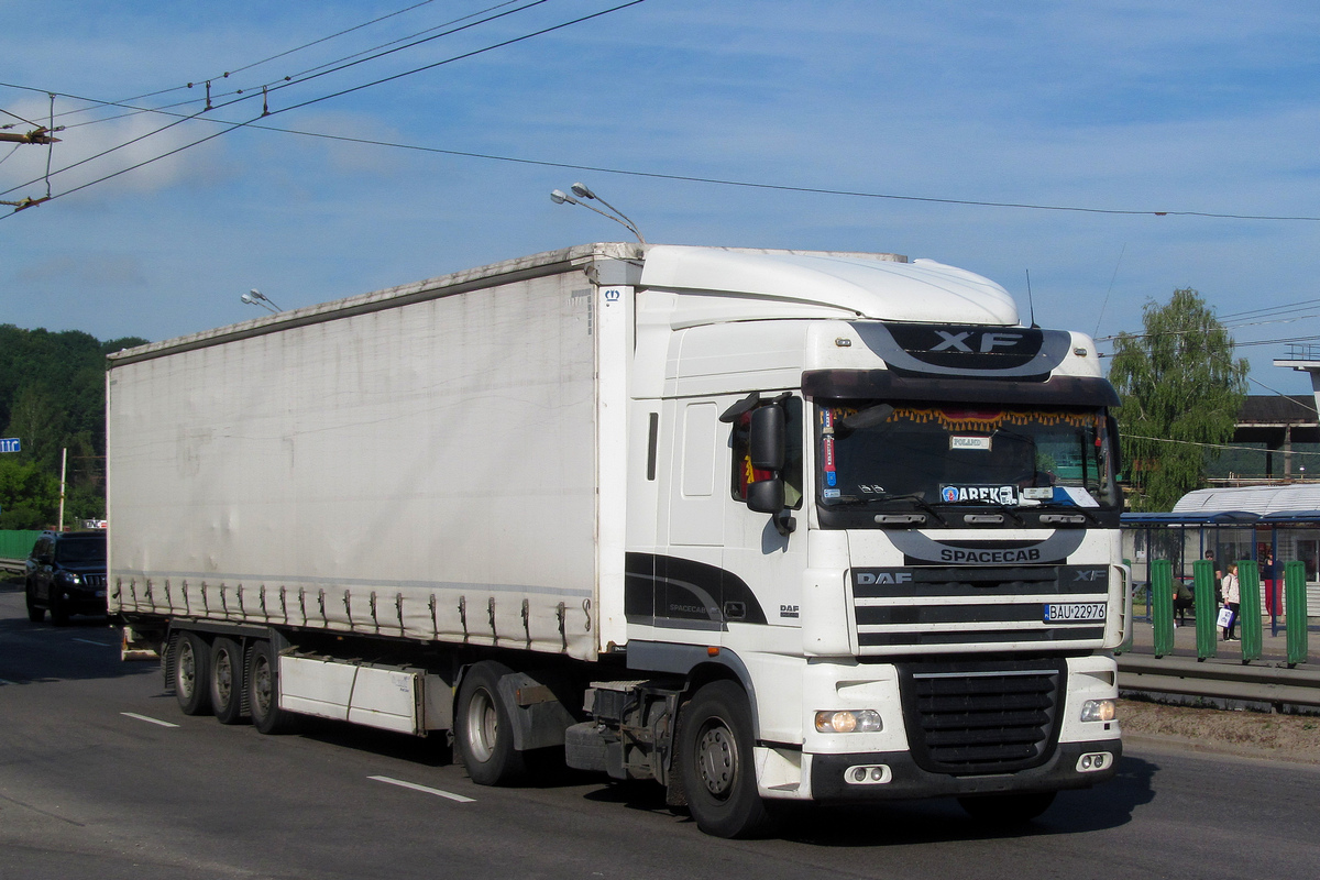 Польша, № BAU 22976 — DAF XF105 FT