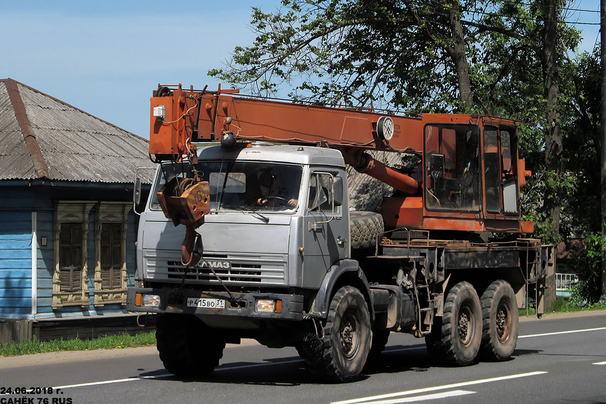 Белгородская область, № Р 415 ВО 31 — КамАЗ-43118-02 [43118C]