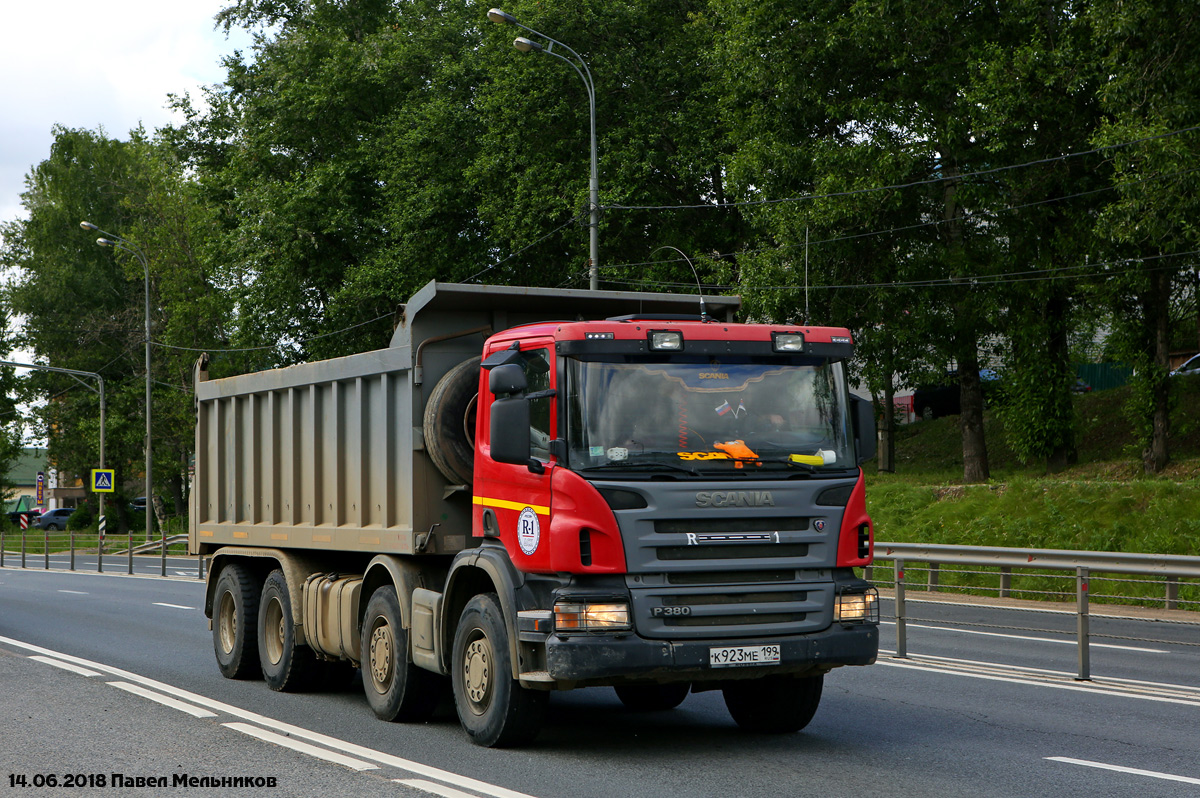 Москва, № К 923 МЕ 199 — Scania ('2004) P380