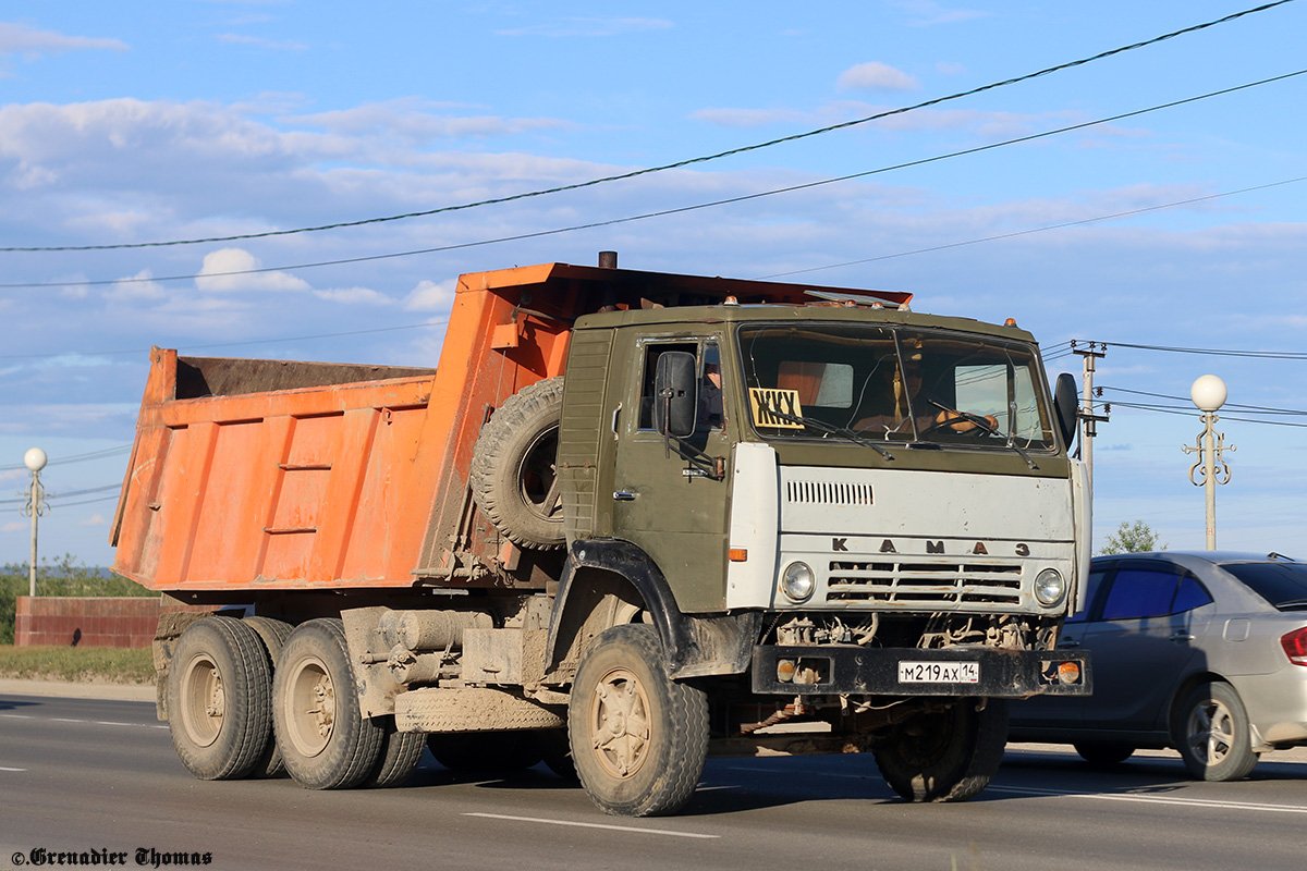 Саха (Якутия), № М 219 АХ 14 — КамАЗ-5410