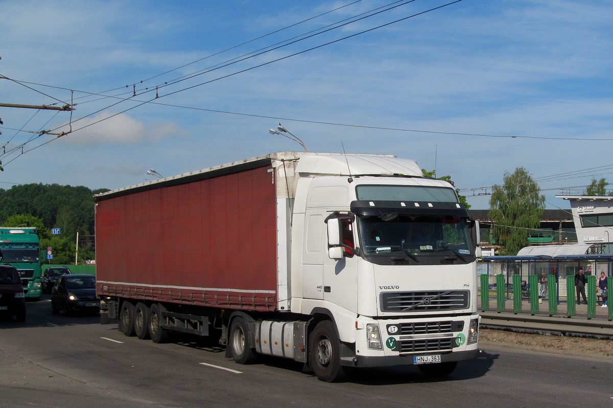 Литва, № HNJ 363 — Volvo ('2002) FH12.440