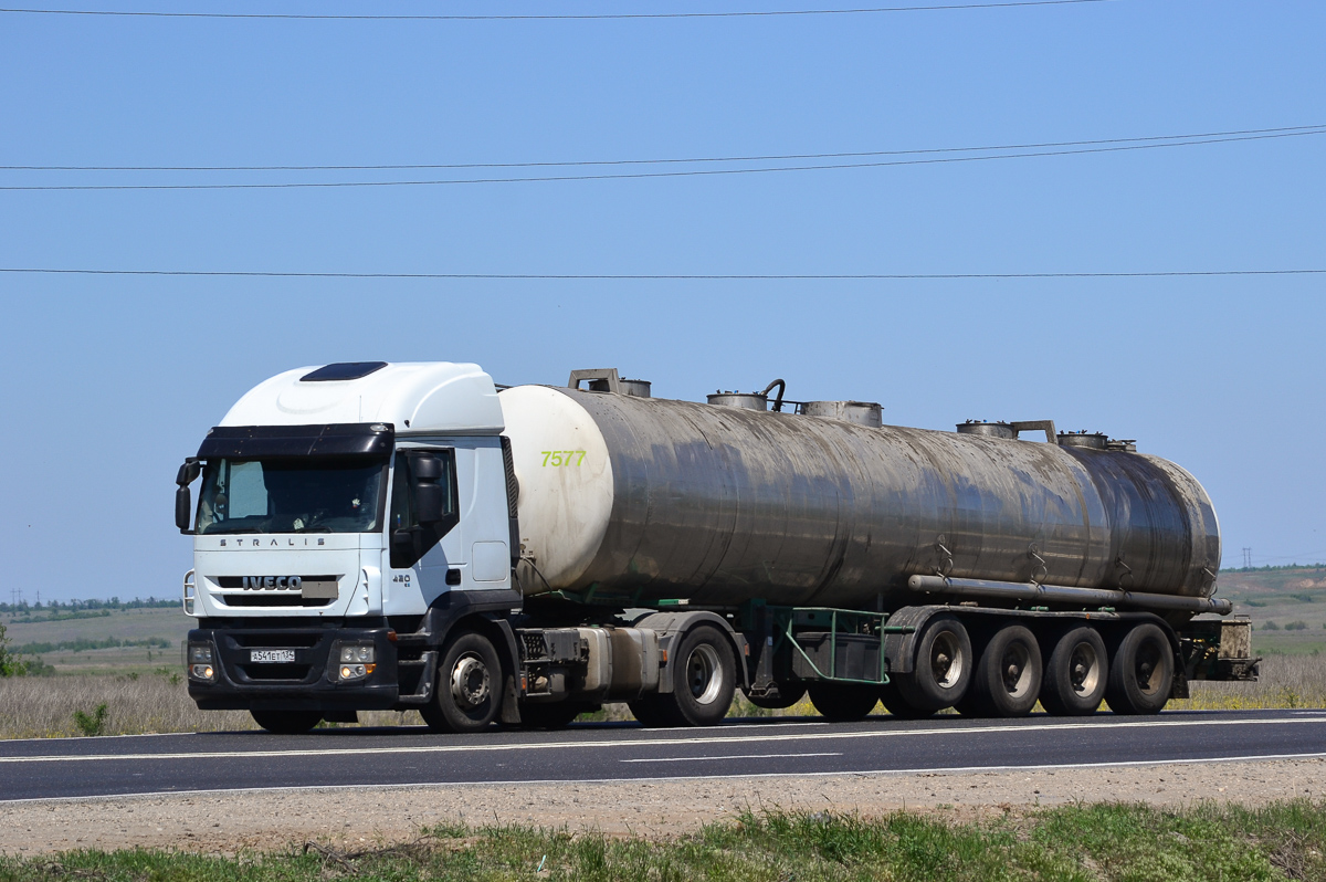 Волгоградская область, № А 541 ЕТ 134 — IVECO Stralis ('2007) 420