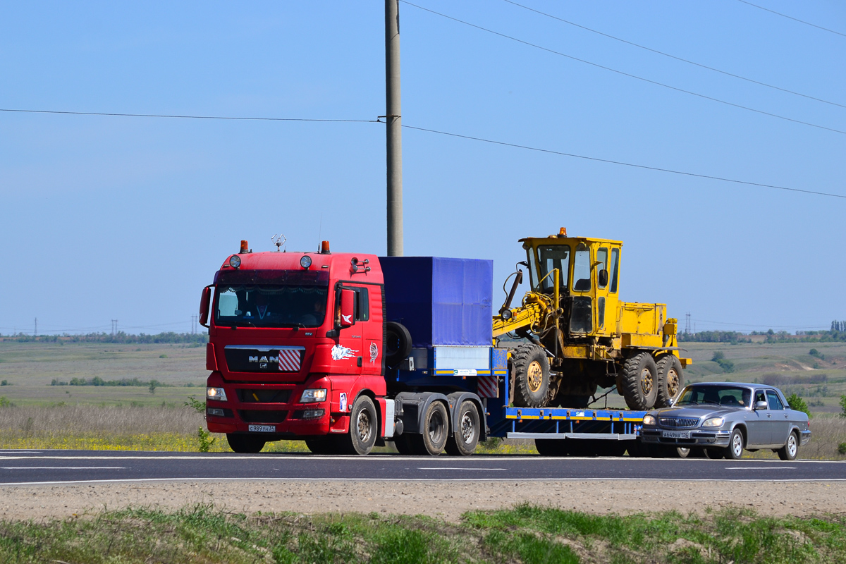 Волгоградская область, № С 989 УН 34 — MAN TGX ('2007) 26.440