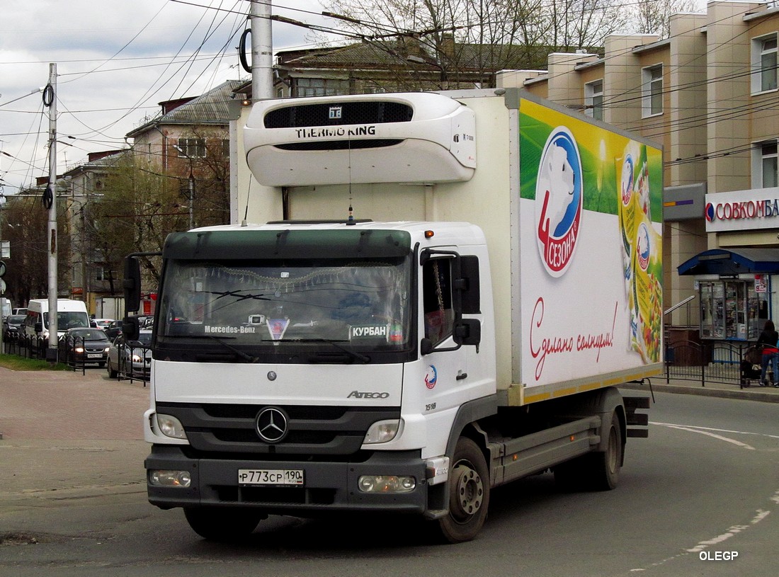 Московская область, № Р 773 СР 190 — Mercedes-Benz Atego 1518