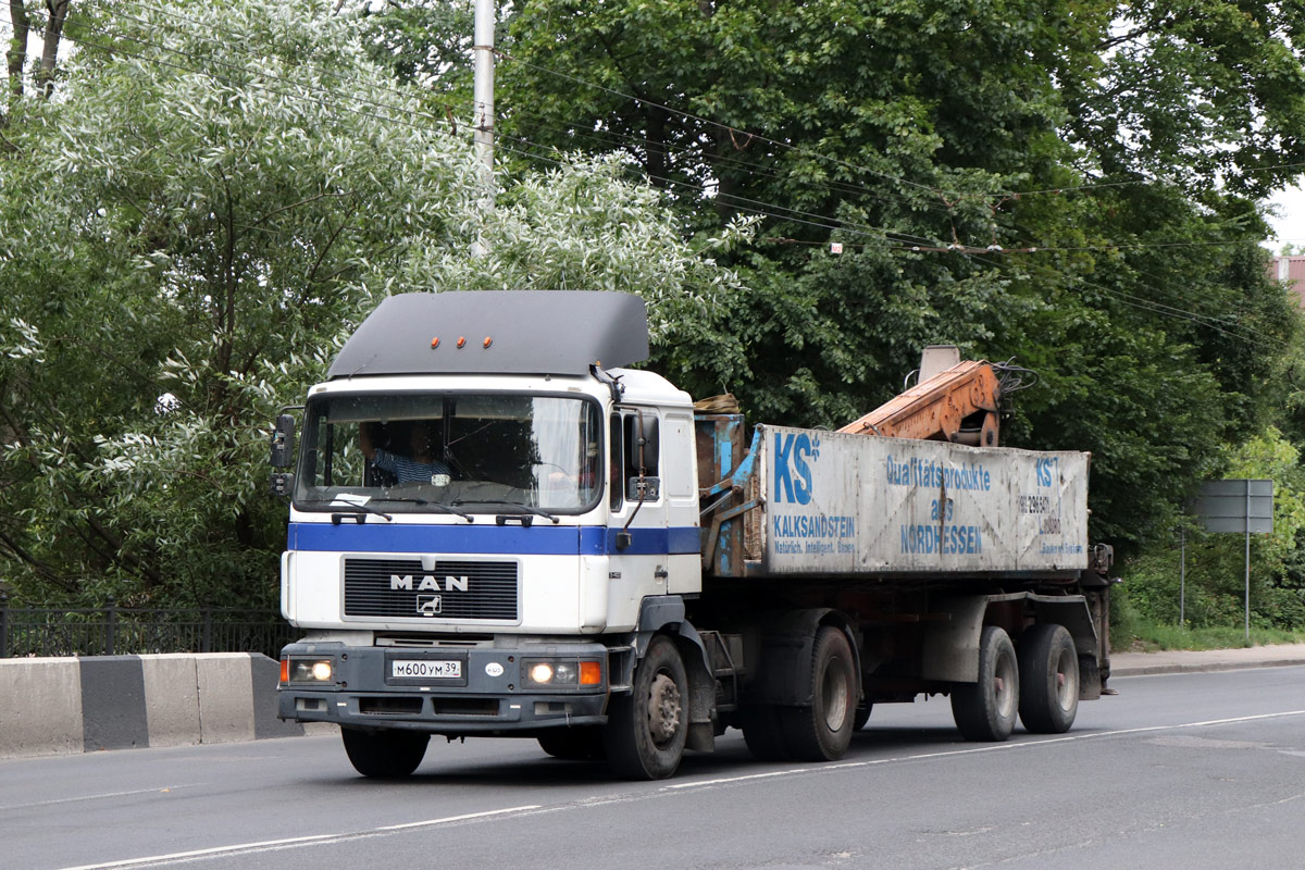 Калининградская область, № М 600 УМ 39 — MAN F2000 19.403