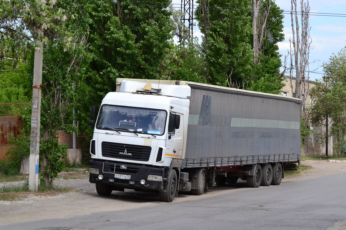 Волгоградская область, № А 131 ТХ 34 — МАЗ-5440A9