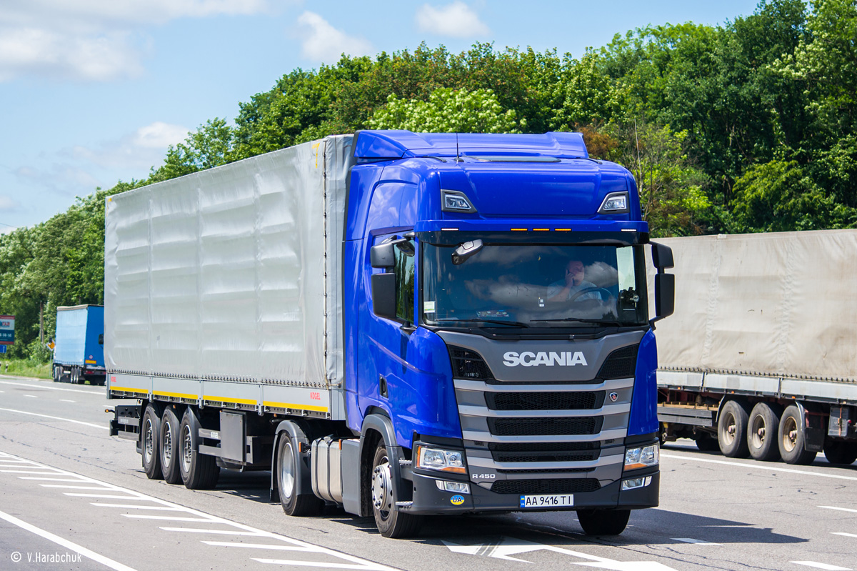 Ровненская область, № АА 9416 ТІ — Scania ('2016) R450