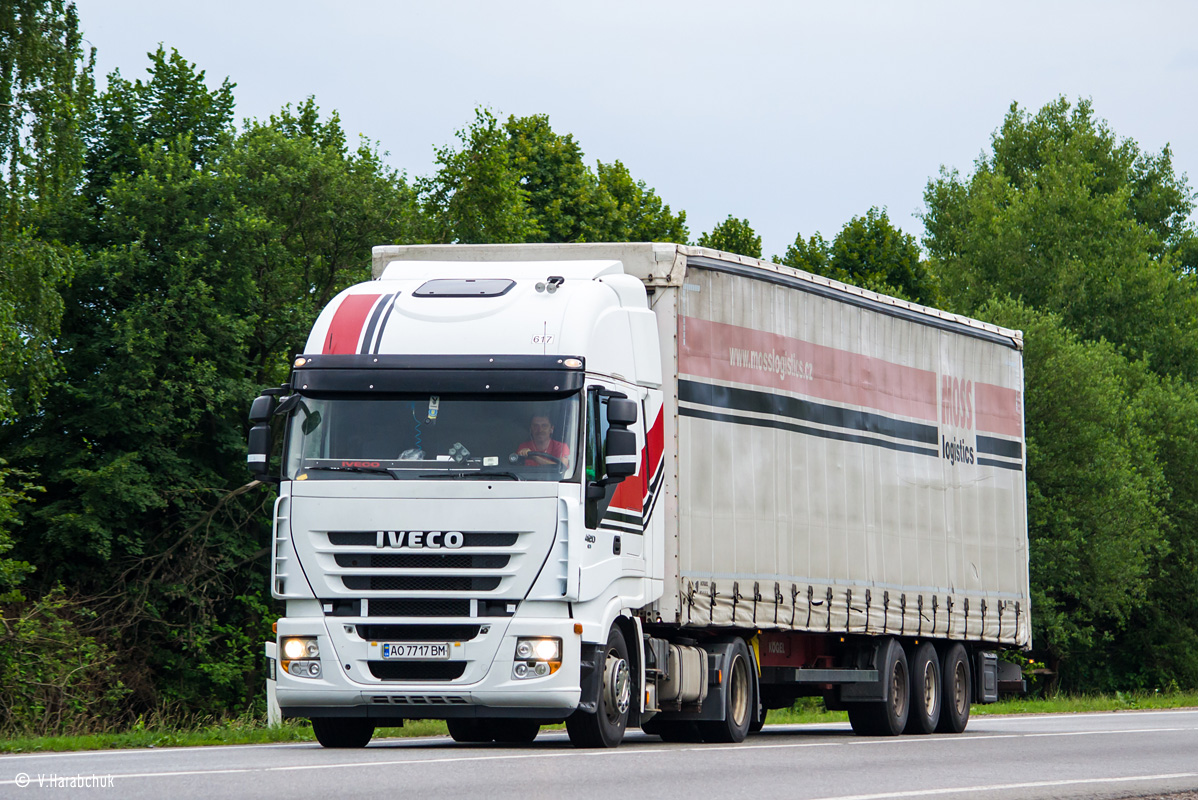 Закарпатская область, № АО 7717 ВМ — IVECO Stralis ('2007) 420