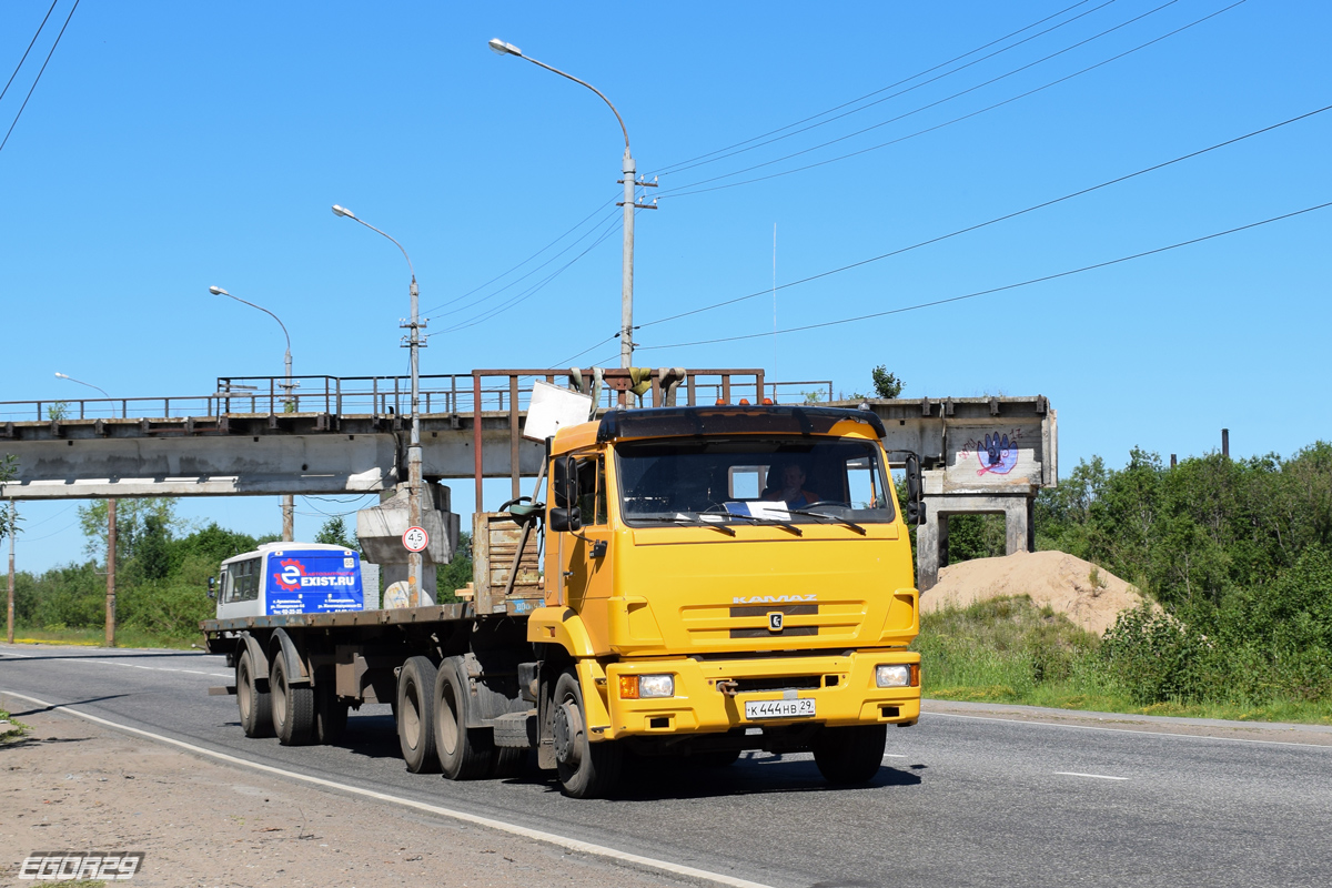 Архангельская область, № К 444 НВ 29 — КамАЗ-65116-N3