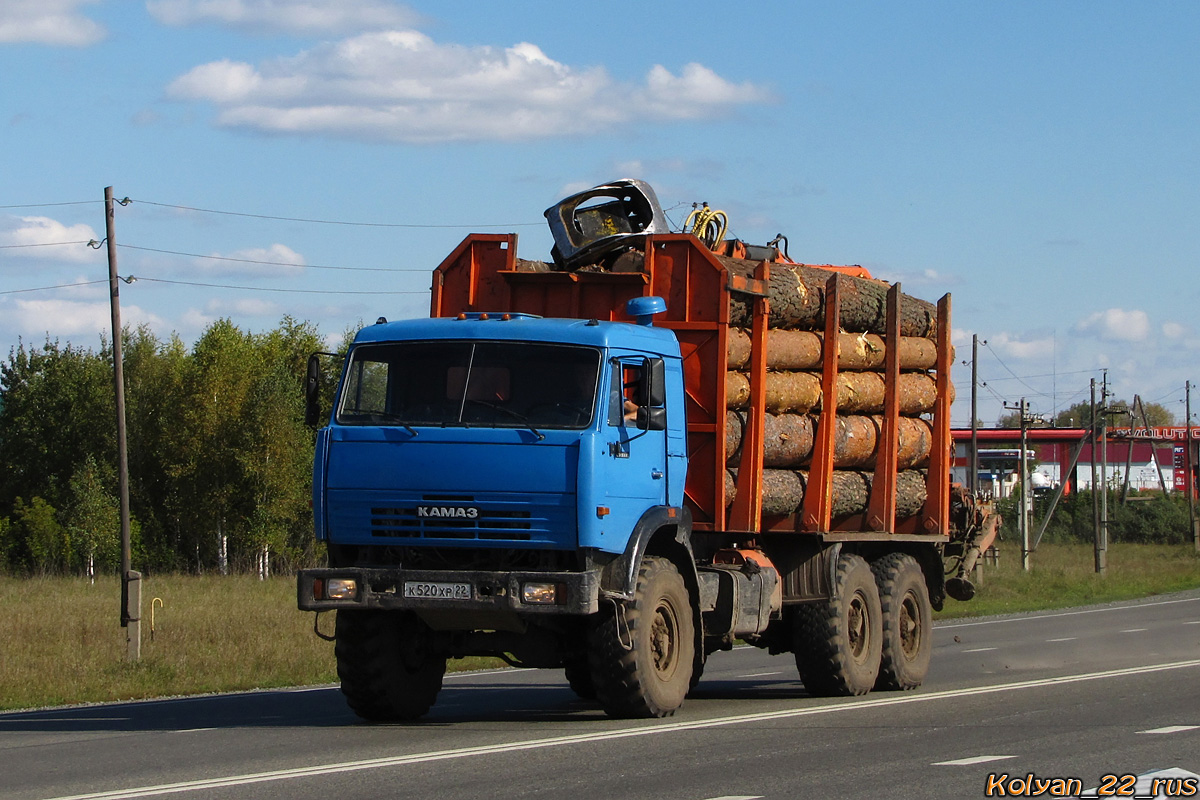 Алтайский край, № К 520 ХР 22 — КамАЗ-43118-10 [43118K]