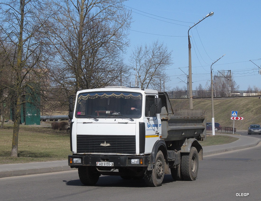 Витебская область, № АВ 9155-2 — МАЗ-5551 (общая модель)