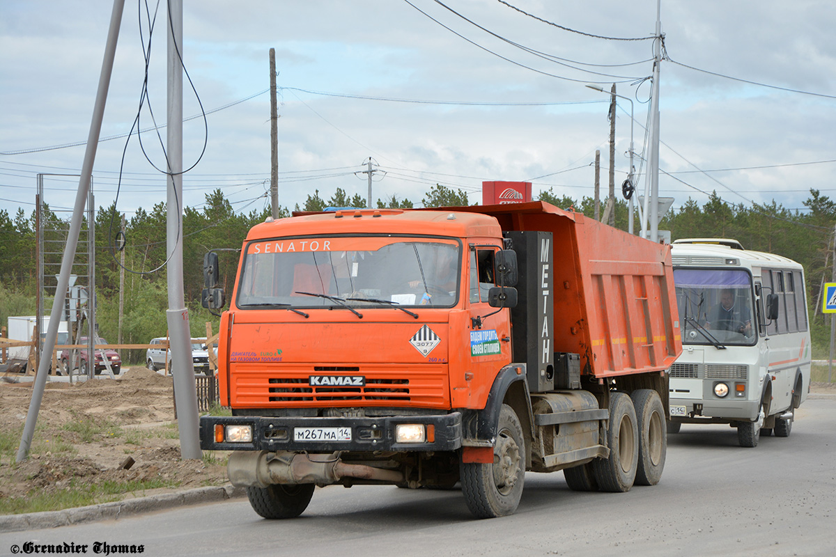 Саха (Якутия), № М 267 МА 14 — КамАЗ-65115-30