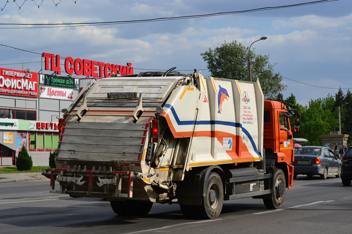 Волгоградская область, № В 401 УВ 134 — КамАЗ-53605-46