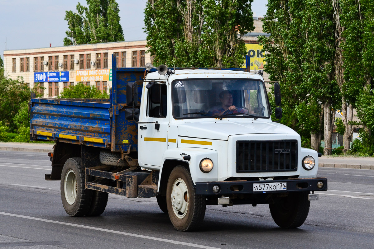 Волгоградская область, № А 577 КО 134 — ГАЗ-3309