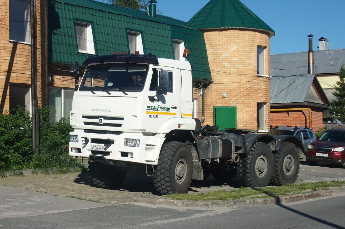 Ханты-Мансийский автоном.округ, № 801695 — КамАЗ-65221-43 [652214]