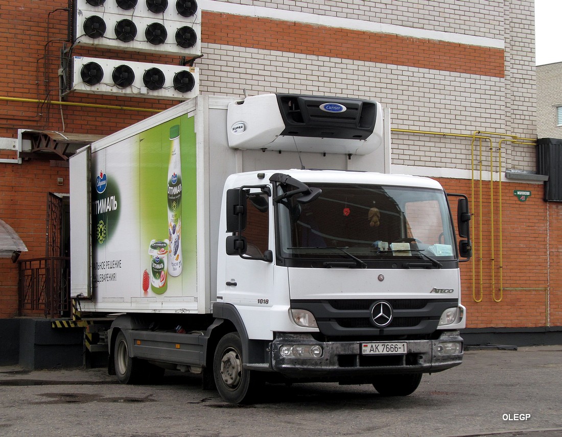 Брестская область, № АК 7666-1 — Mercedes-Benz Atego 1018