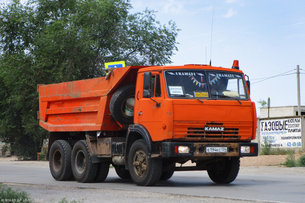 Волгоградская область, № Е 194 КС 134 — КамАЗ-5511