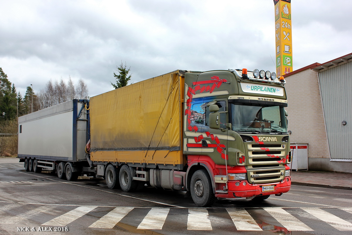 Финляндия, № MKH-866 — Scania ('2004) R500