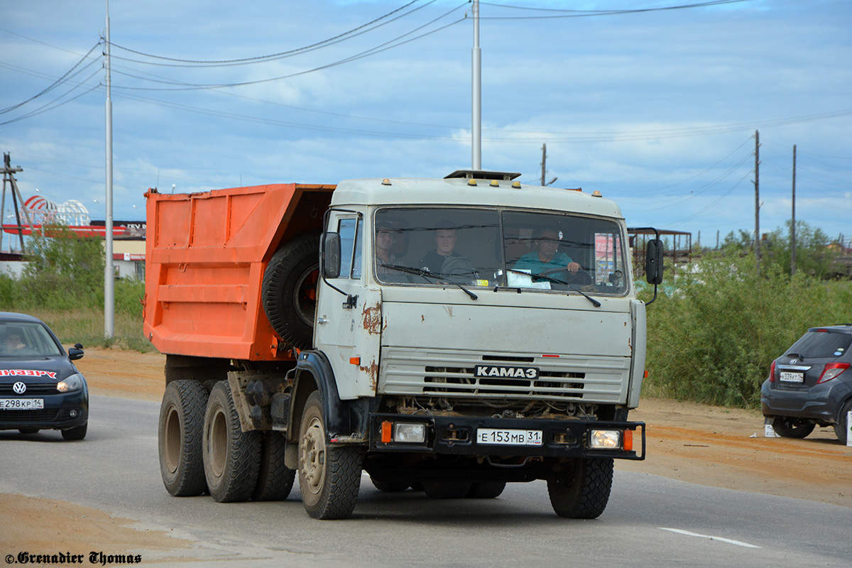 Саха (Якутия), № Е 153 МВ 31 — КамАЗ-55111-01 [55111A]