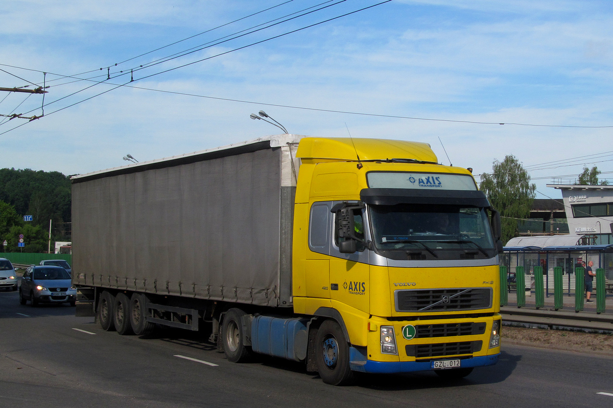 Литва, № GZL 012 — Volvo ('2002) FH12.420