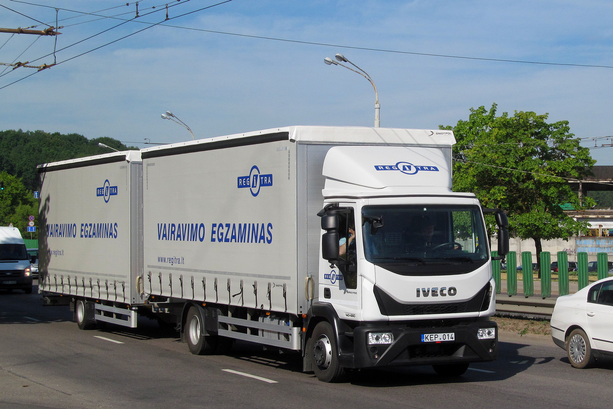 Литва, № KEP 014 — IVECO EuroCargo ('2015)