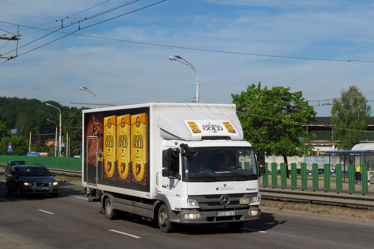 Литва, № KDZ 143 — Mercedes-Benz Atego 816