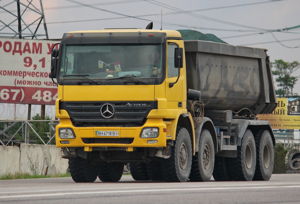 Одесская область, № ВН 6718 ВІ — Mercedes-Benz Actros ('2003) 4144