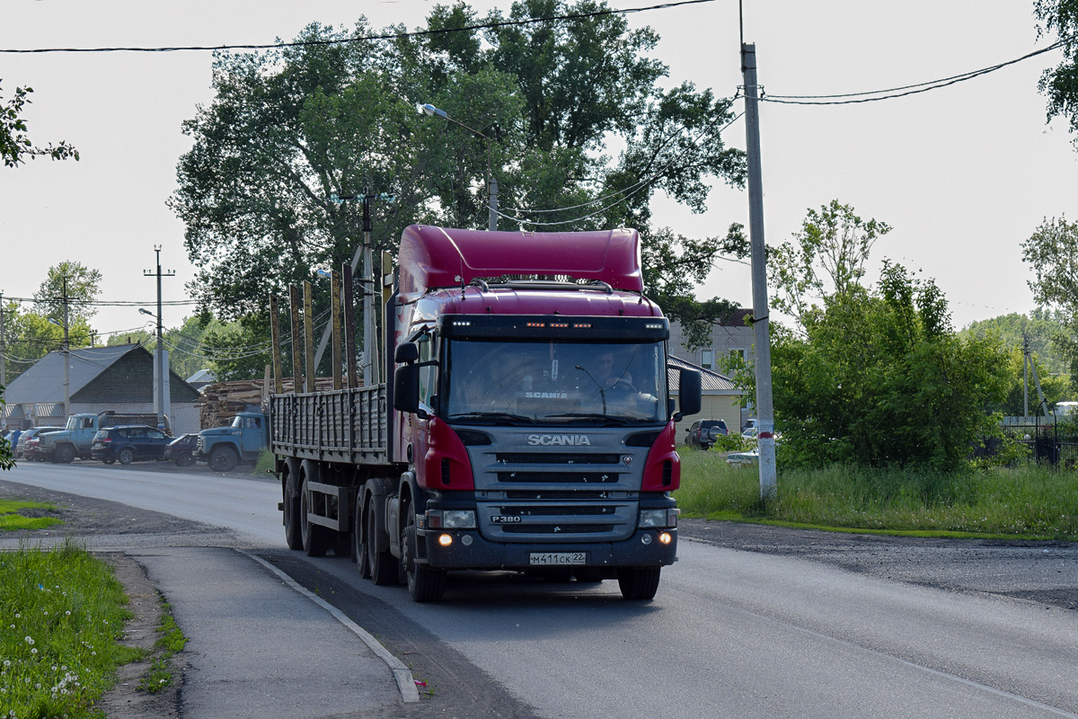 Алтайский край, № М 411 СК 22 — Scania ('2004) P380