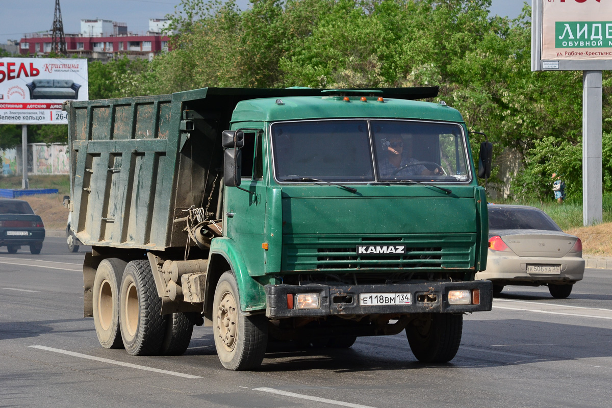 Волгоградская область, № Е 118 ВМ 134 — КамАЗ-65115-02 [65115C]