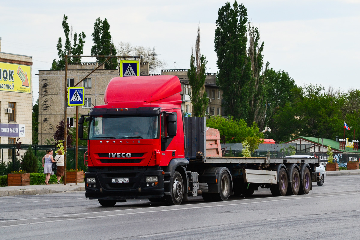 Волгоградская область, № Е 303 АО 134 — IVECO Stralis ('2007) 350