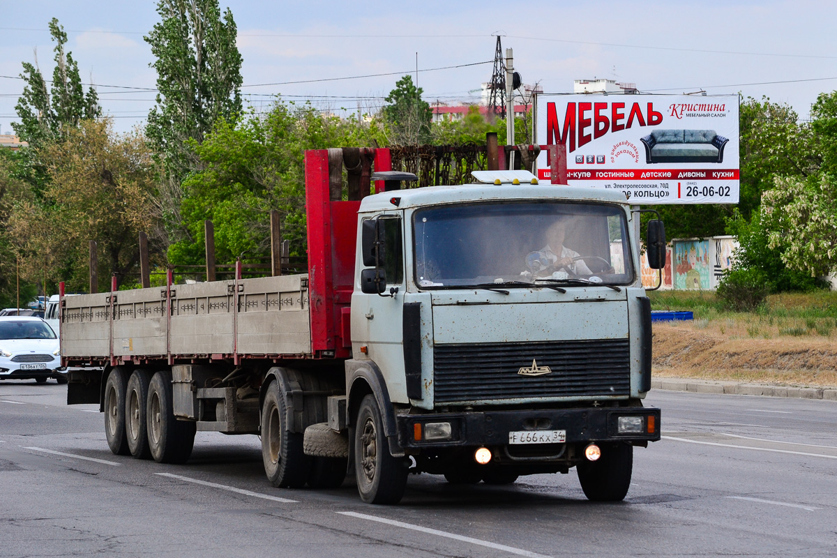 Волгоградская область, № Р 666 КХ 34 — МАЗ-54329