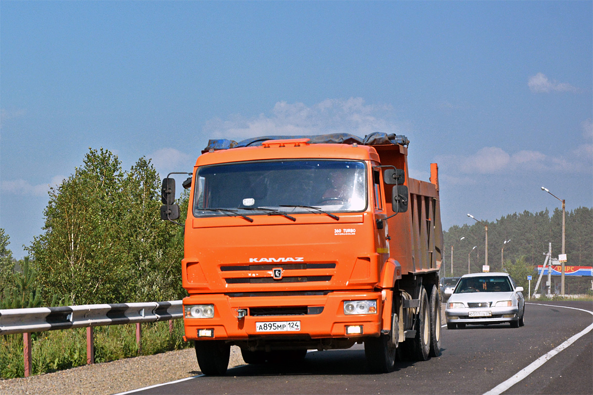 Красноярский край, № А 895 МР 124 — КамАЗ-65115-N3