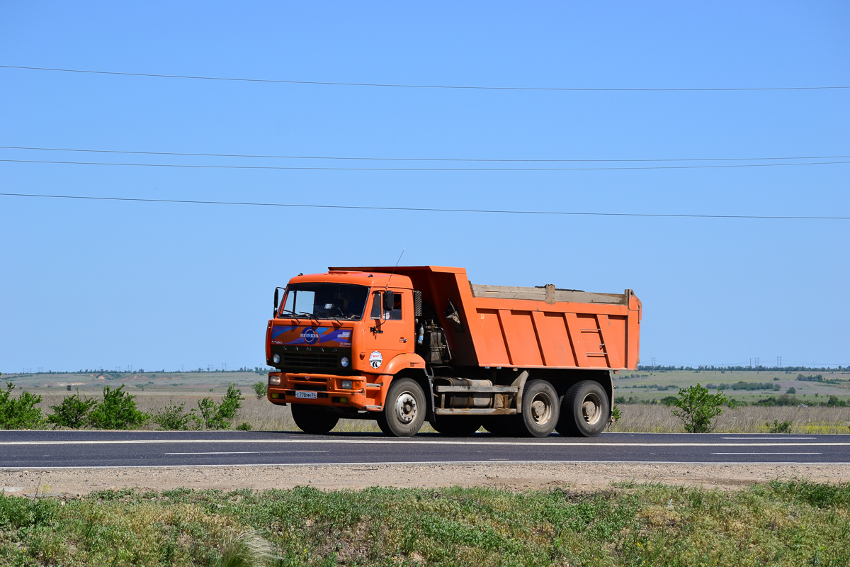 Волгоградская область, № С 778 ММ 34 — КамАЗ-6520 [652000]