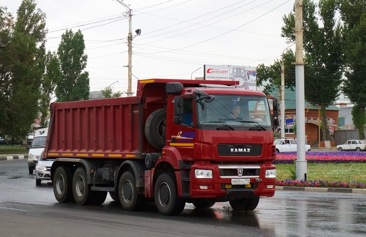 Волгоградская область, № В 600 ХО 134 — КамАЗ-65201-43 "Люкс"