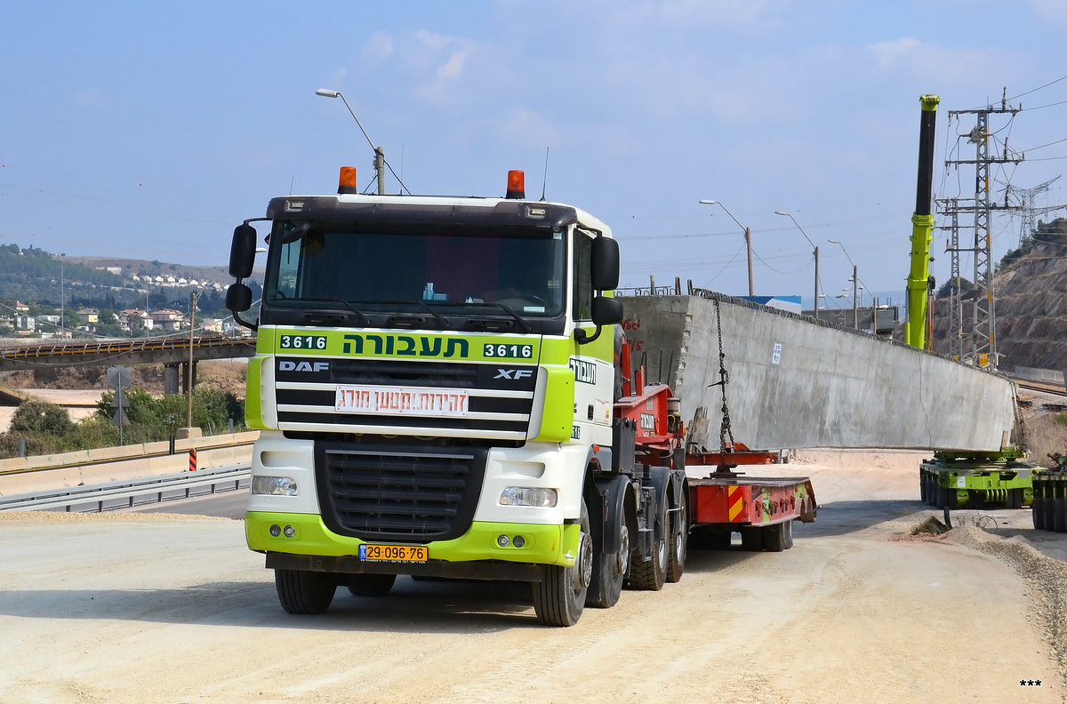 Израиль, № 3616 — DAF XF105 FTD