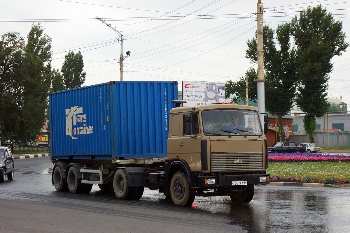 Саратовская область, № У 087 РР 64 — МАЗ-5432 (общая модель)