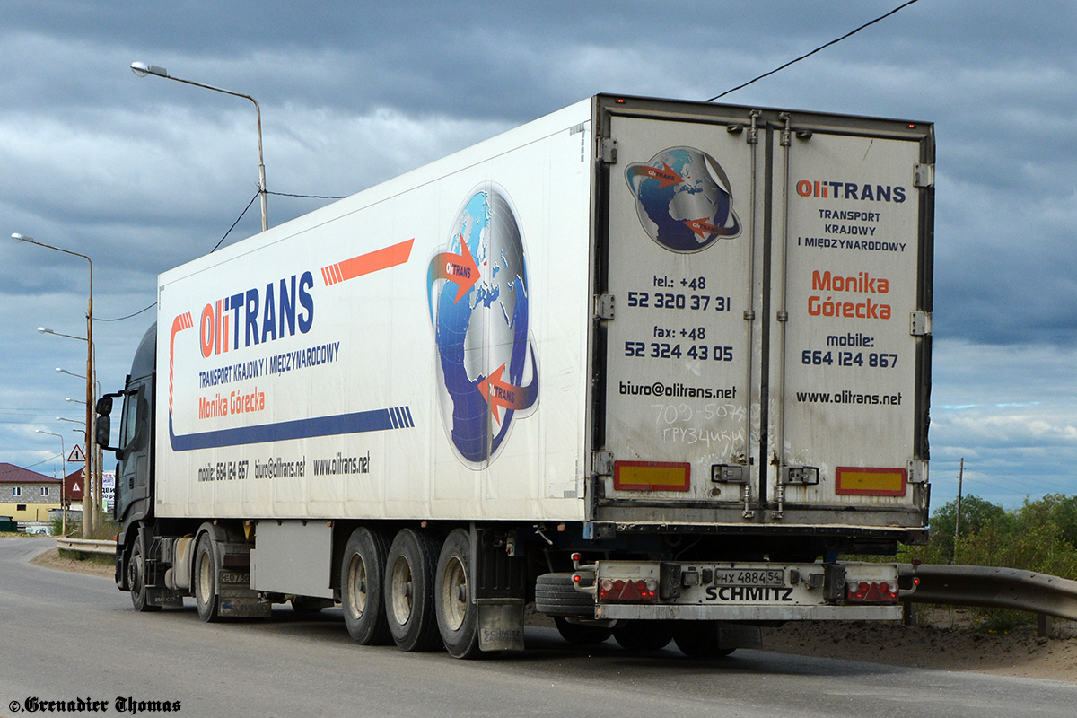 Новосибирская область, № Е 073 ОВ 154 — IVECO Stralis ('2007) 450