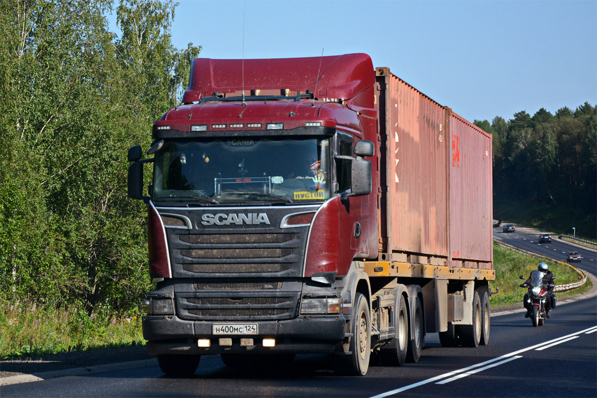 Красноярский край, № Н 400 МС 124 — Scania ('2013) R500