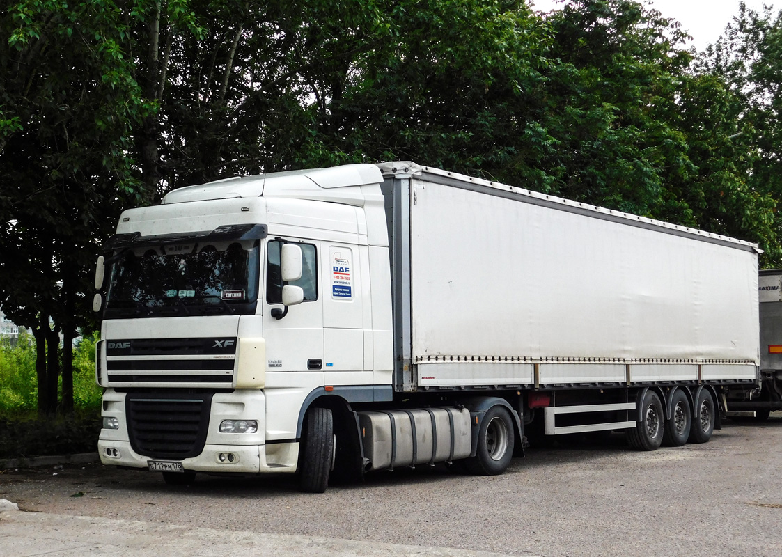 Санкт-Петербург, № В 712 РМ 178 — DAF XF105 FT