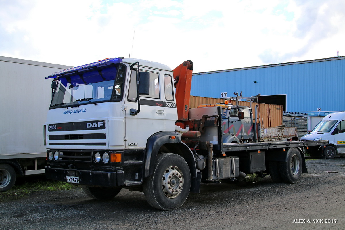 Финляндия, № IHK-897 — DAF F220 (общая модель)