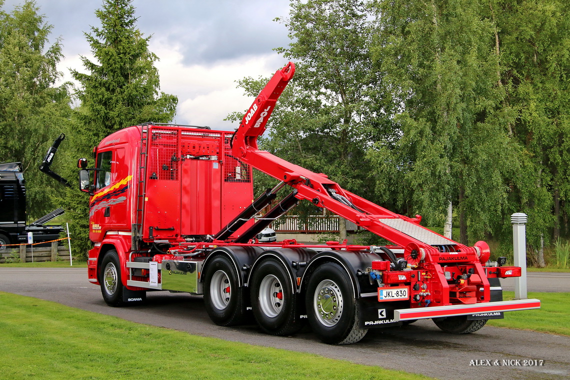 Финляндия, № JKL-830 — Scania ('2013, общая модель)