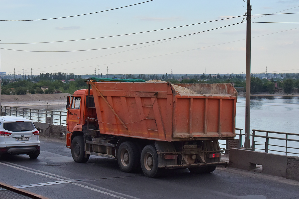 Волгоградская область, № С 004 КТ 163 — КамАЗ-6520 [652000]