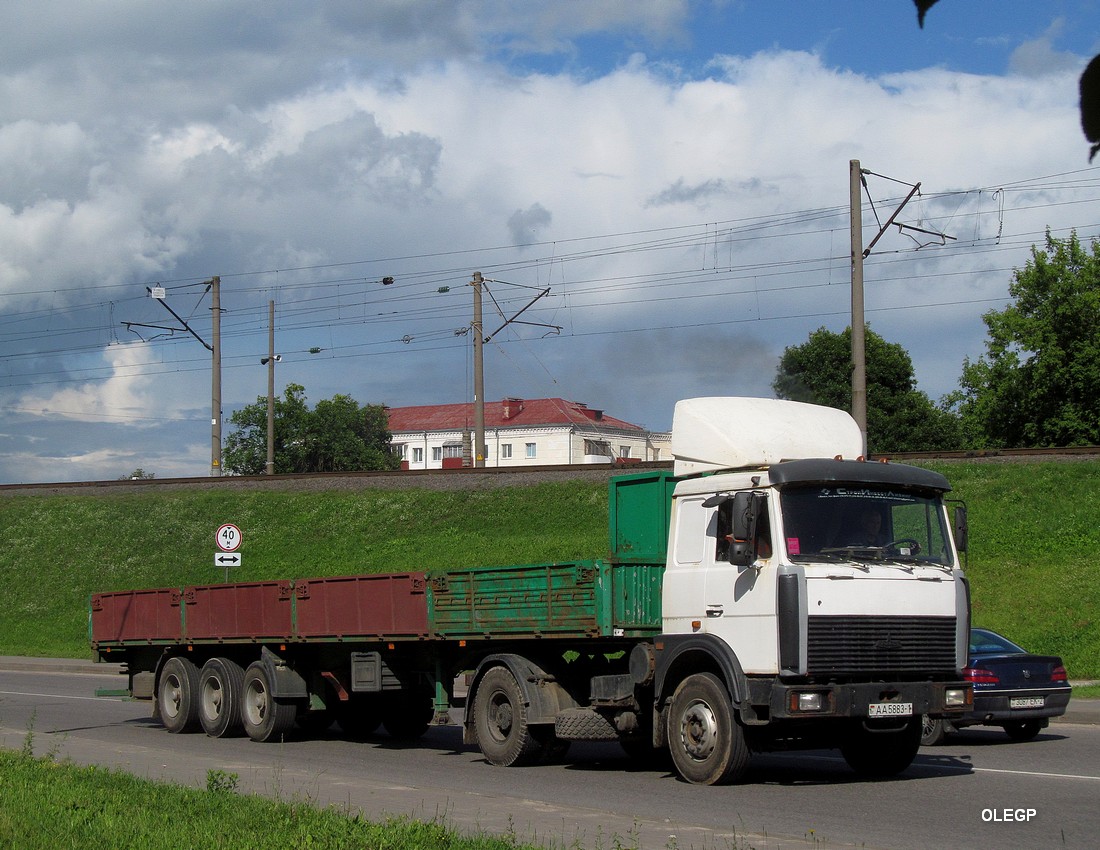 Витебская область, № АА 5883-1 — МАЗ-5432 (общая модель)